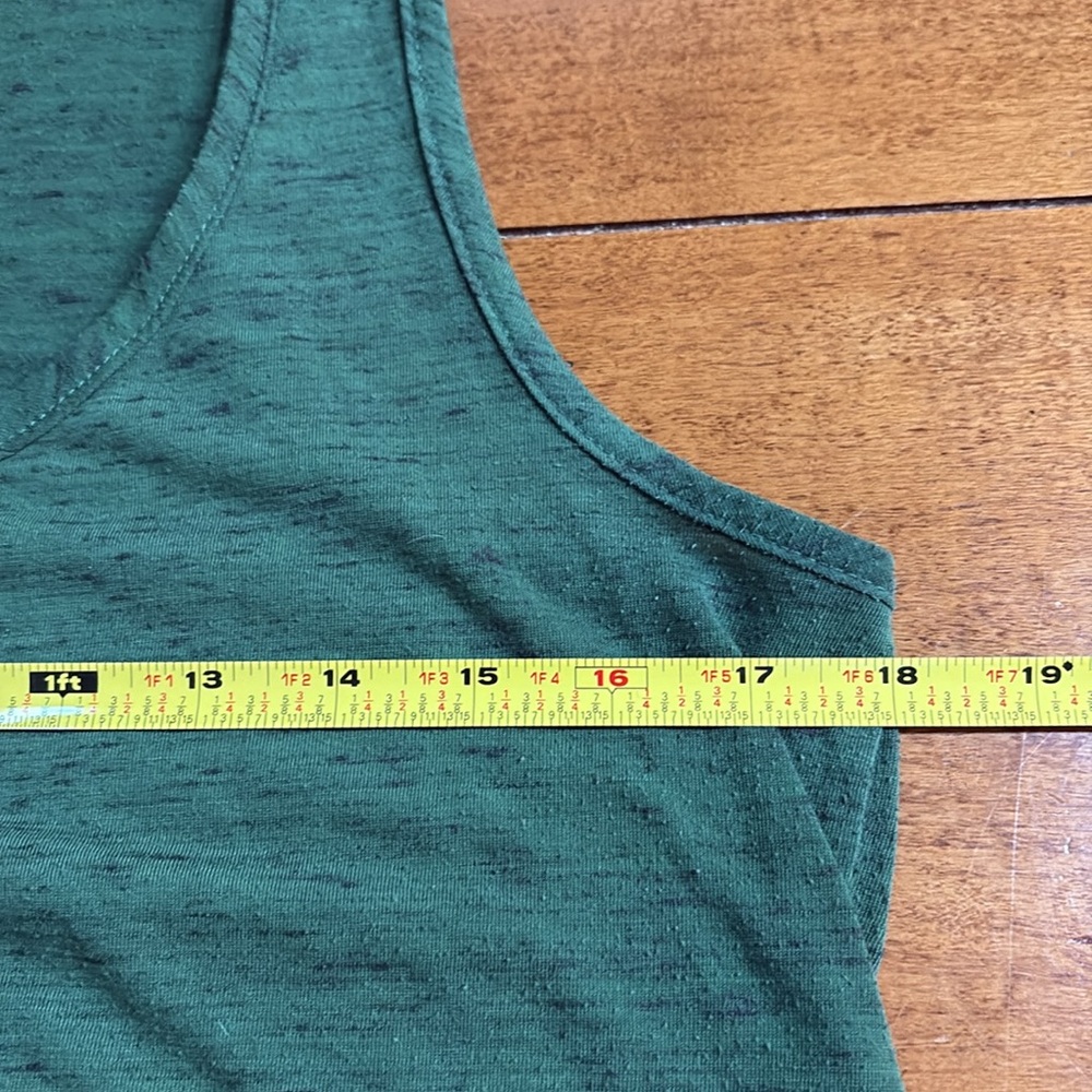 BOBEAU Sleeveless Top, Medium, Green - Picture 6 of 7